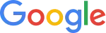 Google logo in blue, red, yellow, and green.