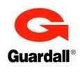 The logo for guardall is a red g on a white background.