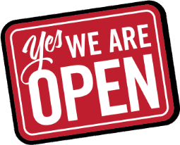 yes, we are open