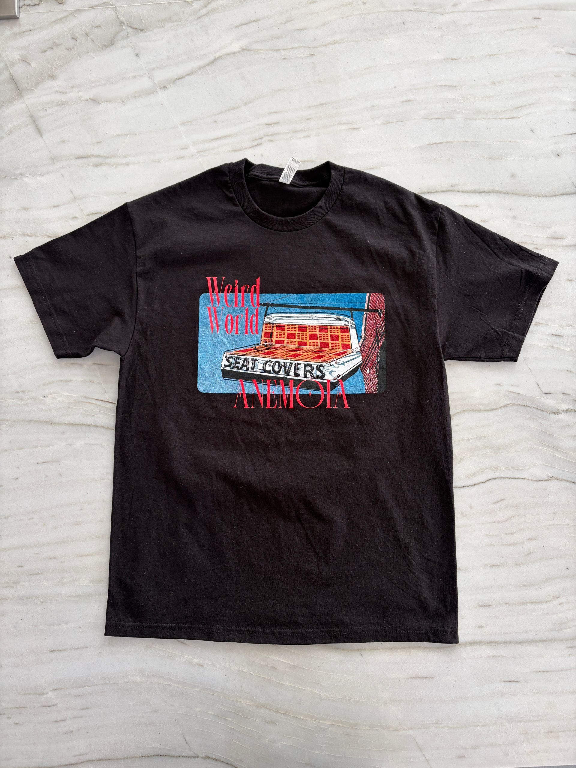 Weird World Tee Seat Cover