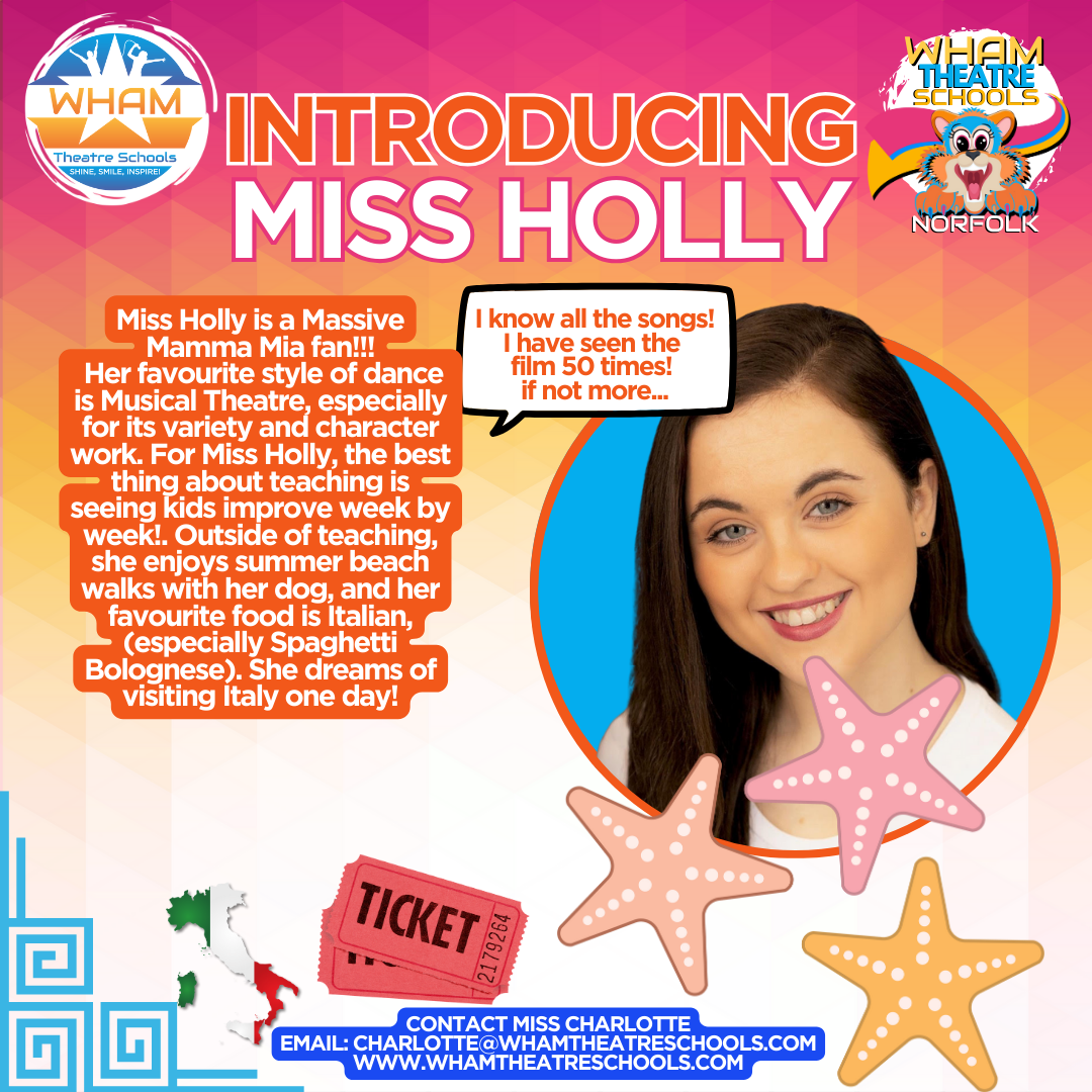 Miss Holly - WHAM Theatre Schools
