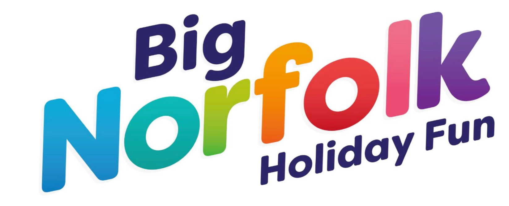 A colorful logo for big norfolk holiday fun