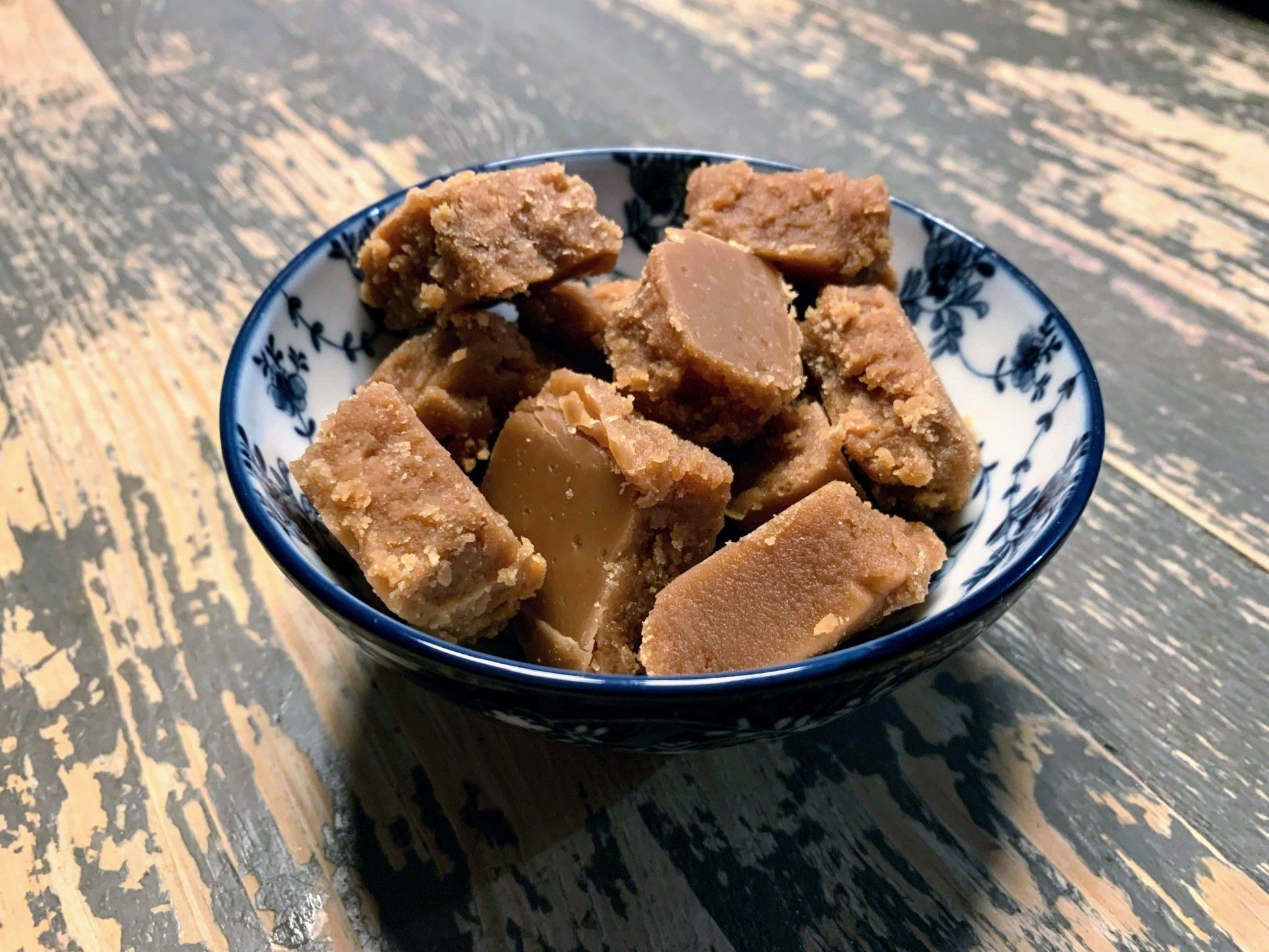 Karamel zeezout fudge