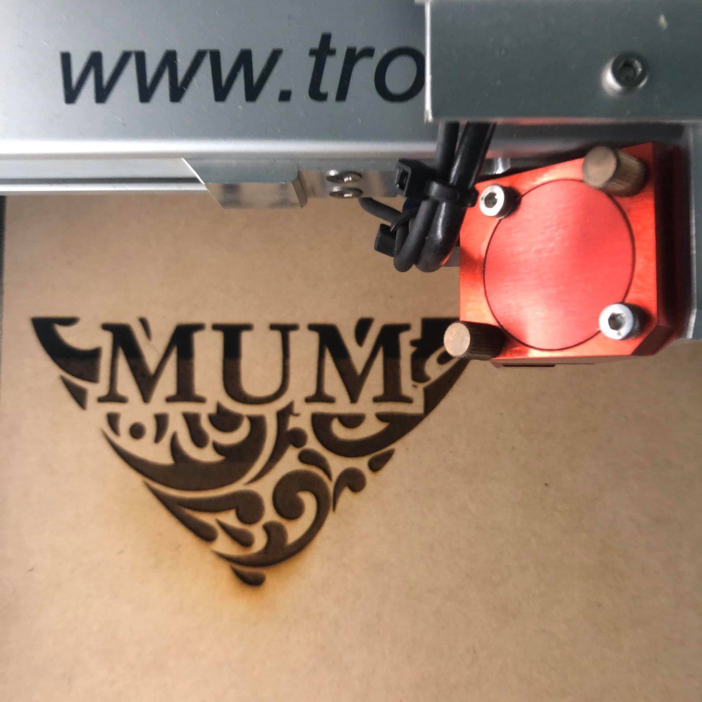 A Machine That Has the Word Mum on It — Signtek Gladstone in Gladstone Central, QLD