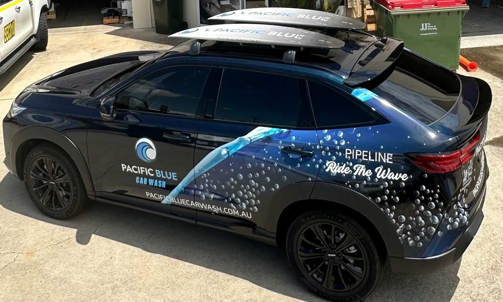 Vehicle Wrap — Expert Signwriters in Gladstone Central, QLD