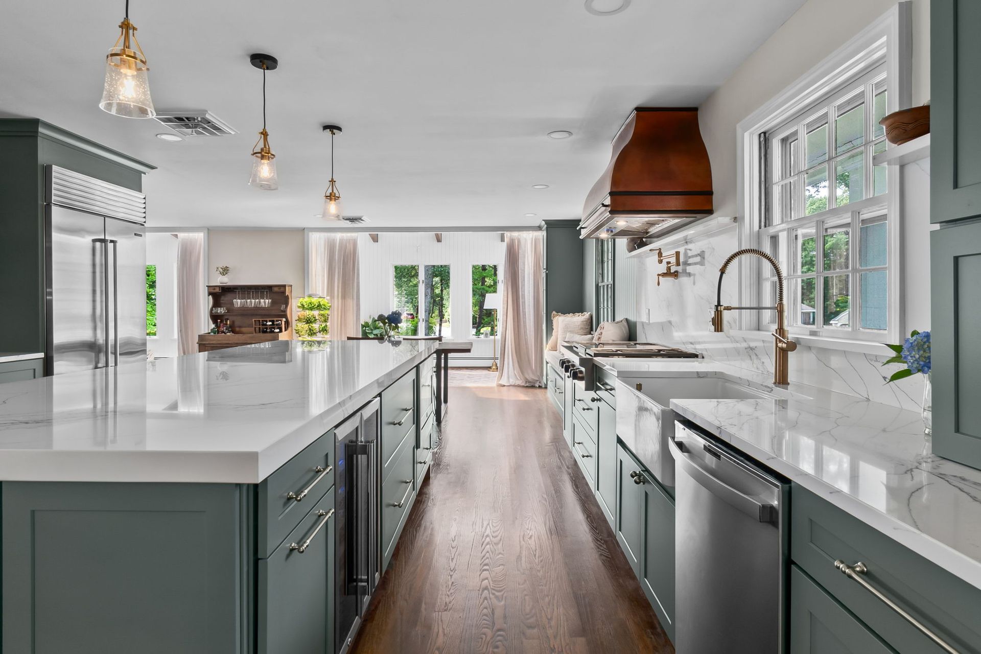 Stunning Andover, MA Kitchen Design by Bravo Kitchens