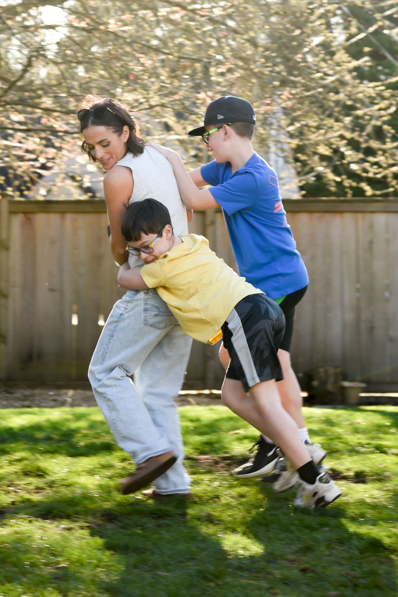 Danica Playing With Kids