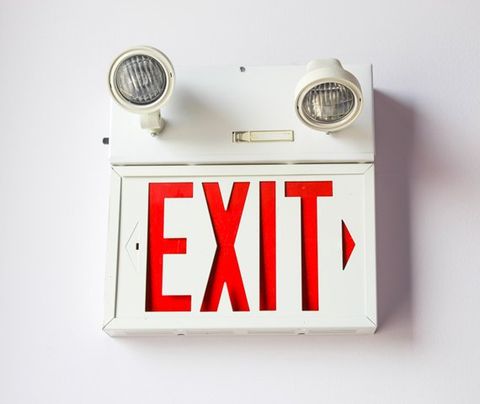 Exit Sign — St. Louis, MO — Pyrene Fire Protection
