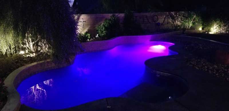 Swimming Pool Night Lights