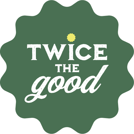 Twice the Good Logo