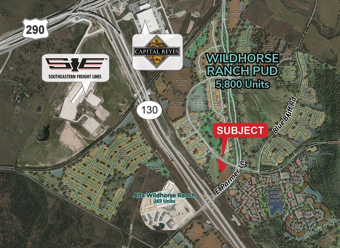 retail pad site at Wildhorse