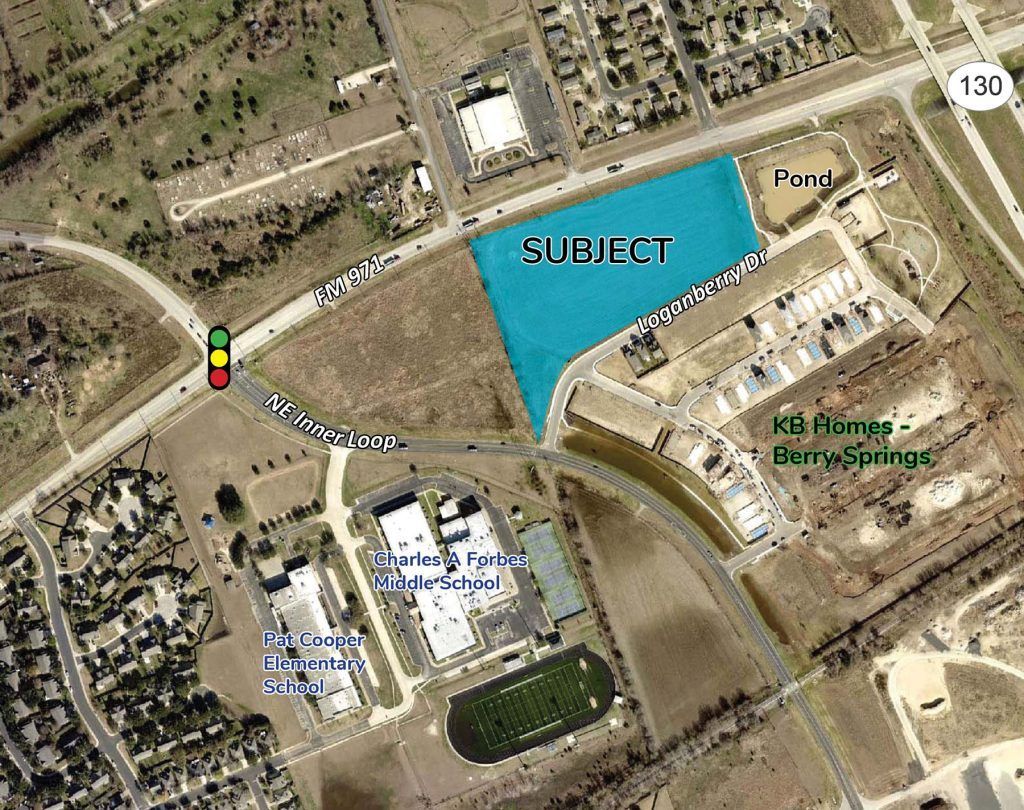 11 acres in georgetown sale