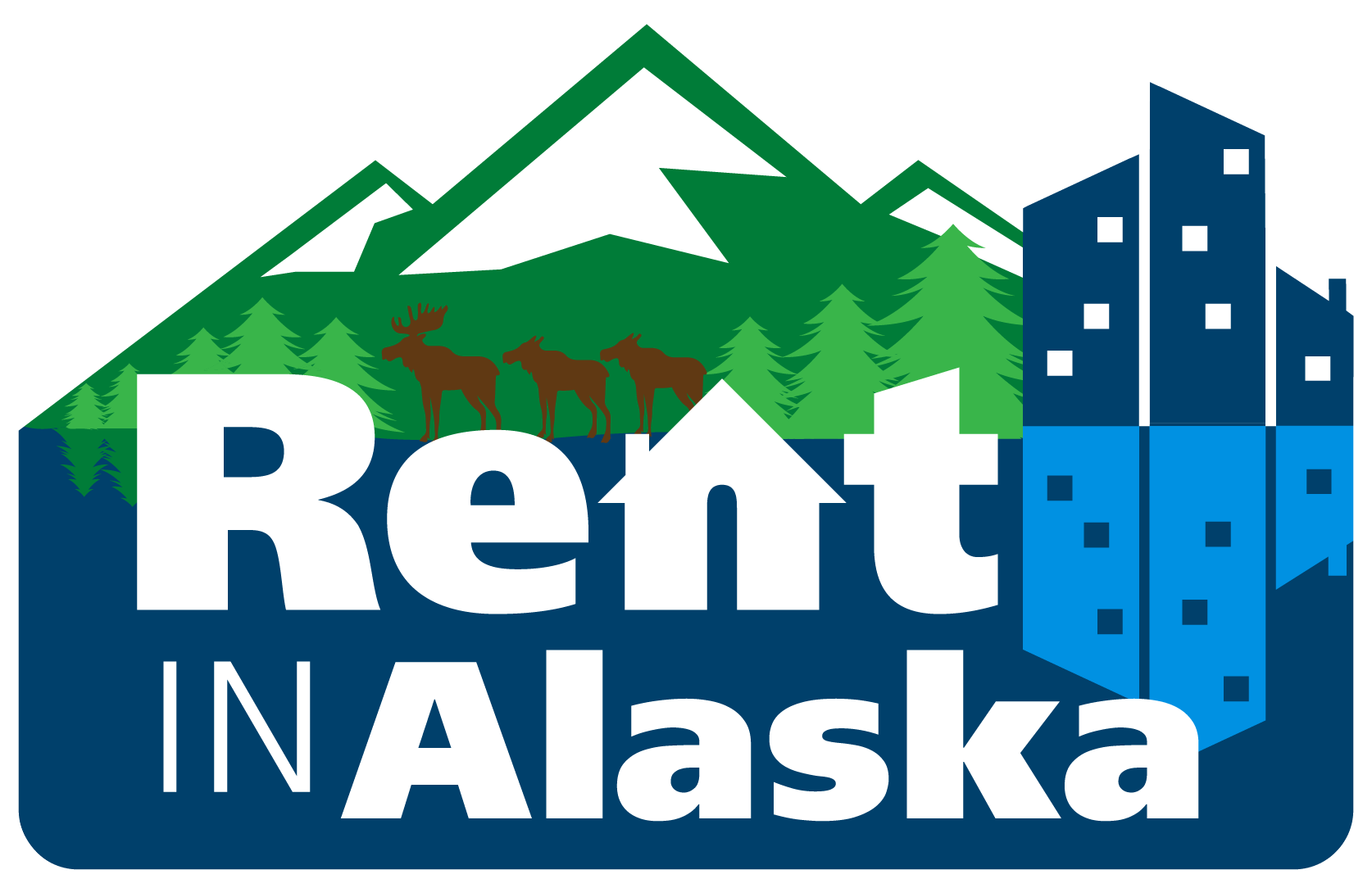 Rent in Alaska Logo - Click to return to the homepage
