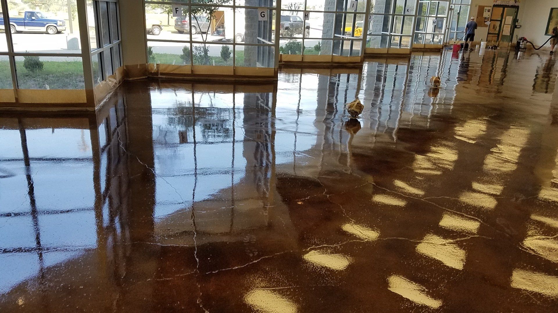 Gallery New Braunfels, TX Affordable Stained Concrete