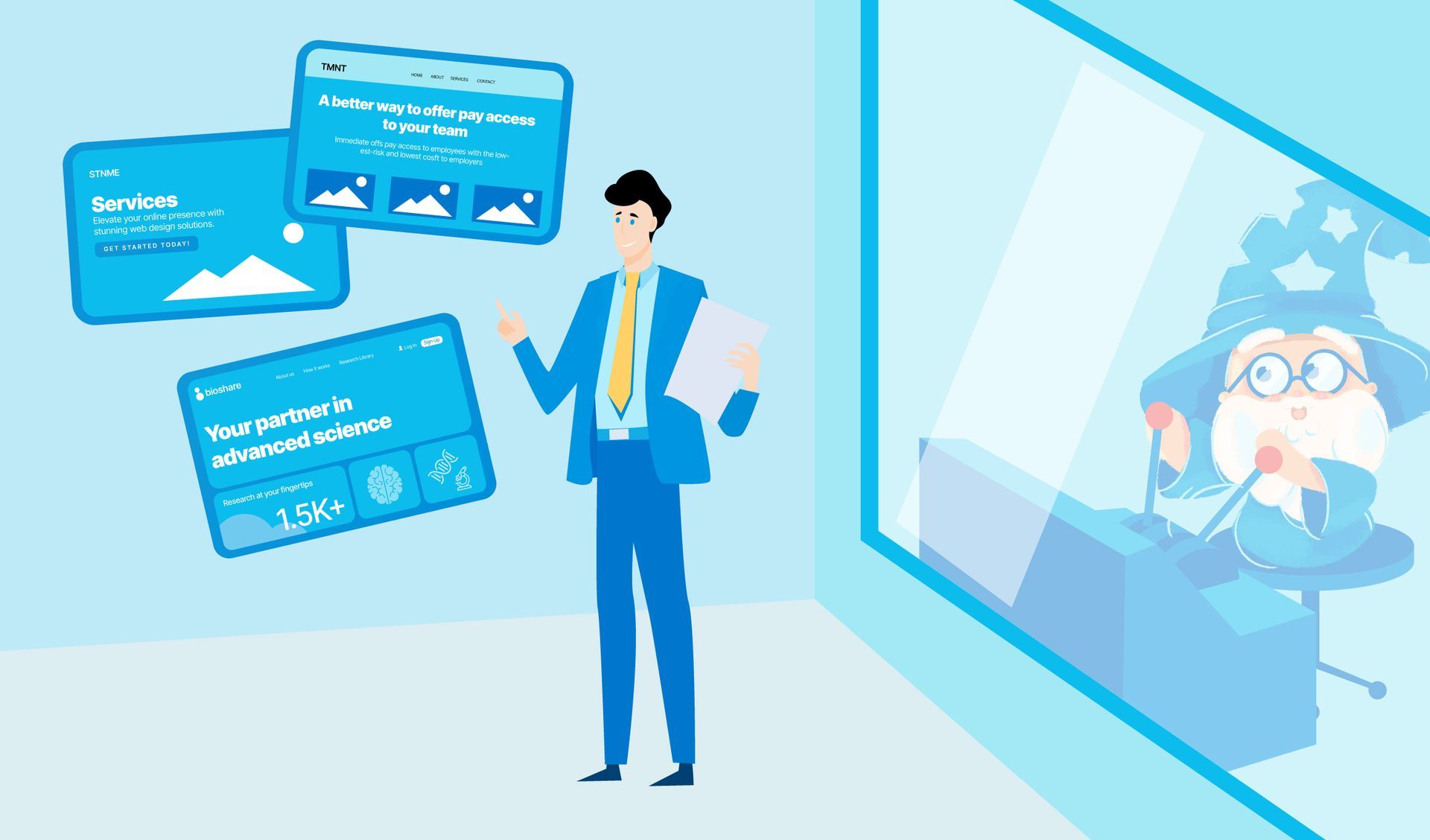 Design Wizard helping an agency scale with reliable website design behind the scenes