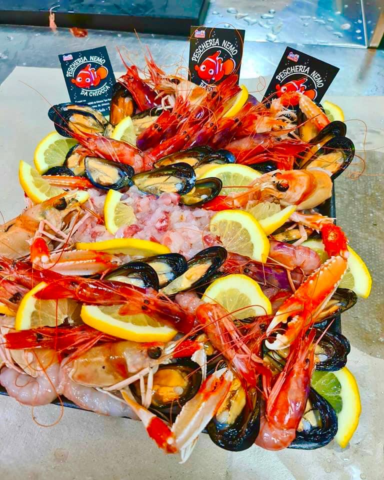 cruditè e crostacei