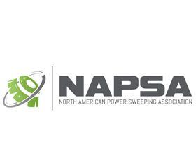 The logo for the north american power sweeping association.