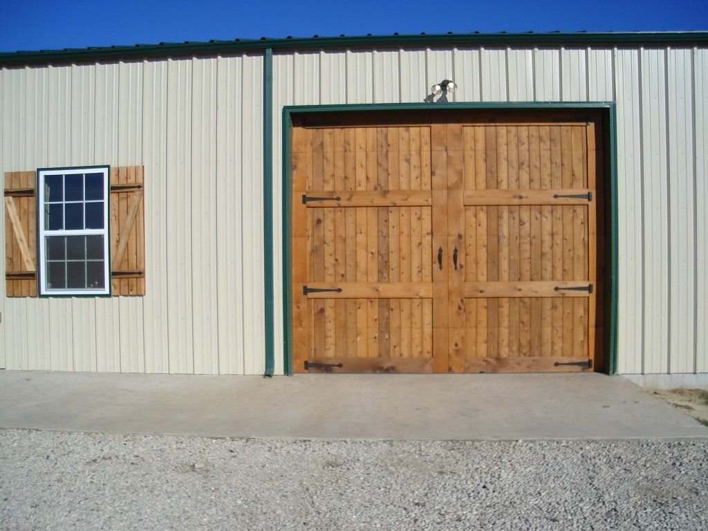 Garage  — Brown Door in Brenham, TX