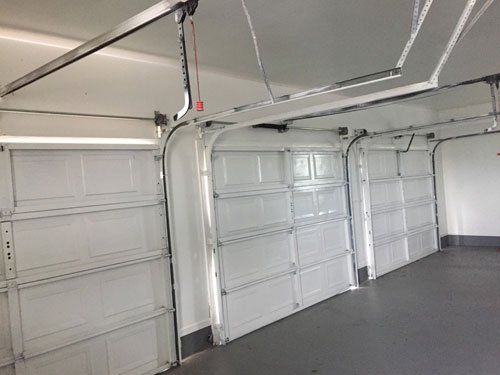 Garage Installation — White Garage Door in Brenham, TX