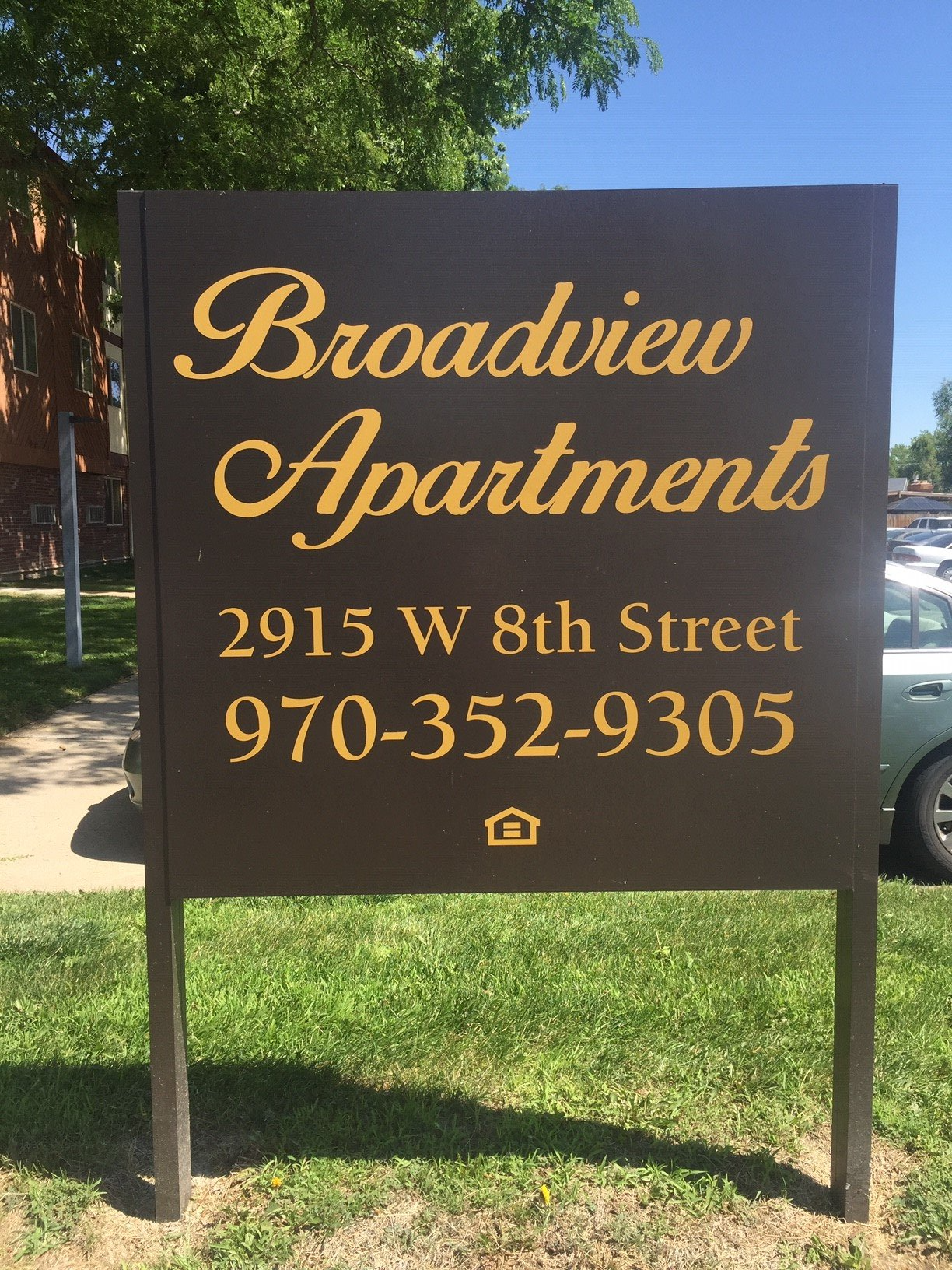 Man having calls - Greeley, CO - Broadview Apartments