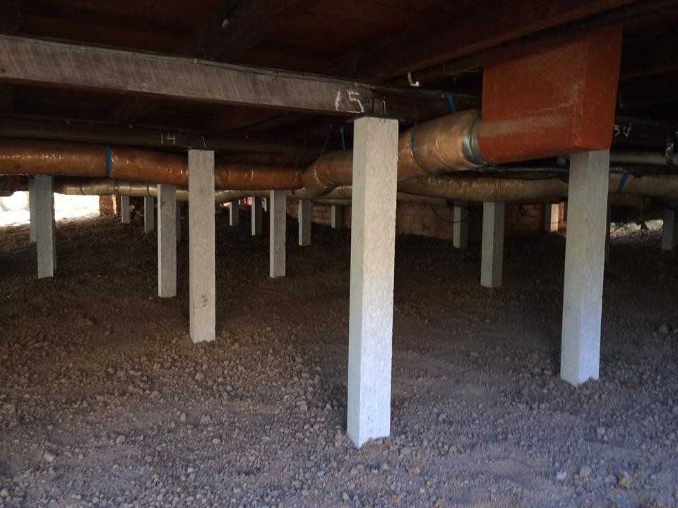 Underpinning the House Foundation — Melbourne, VIC — Special Reblocking Services