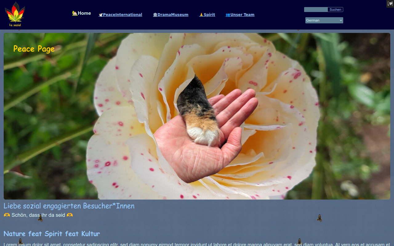 Screenshot 1a-sozial Titelbild „Gib mir die Pfote