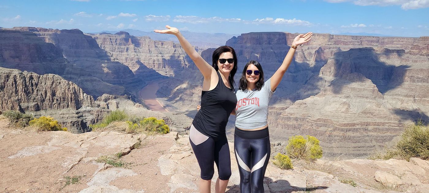 Guests enjoying scenic views at Guano Point.