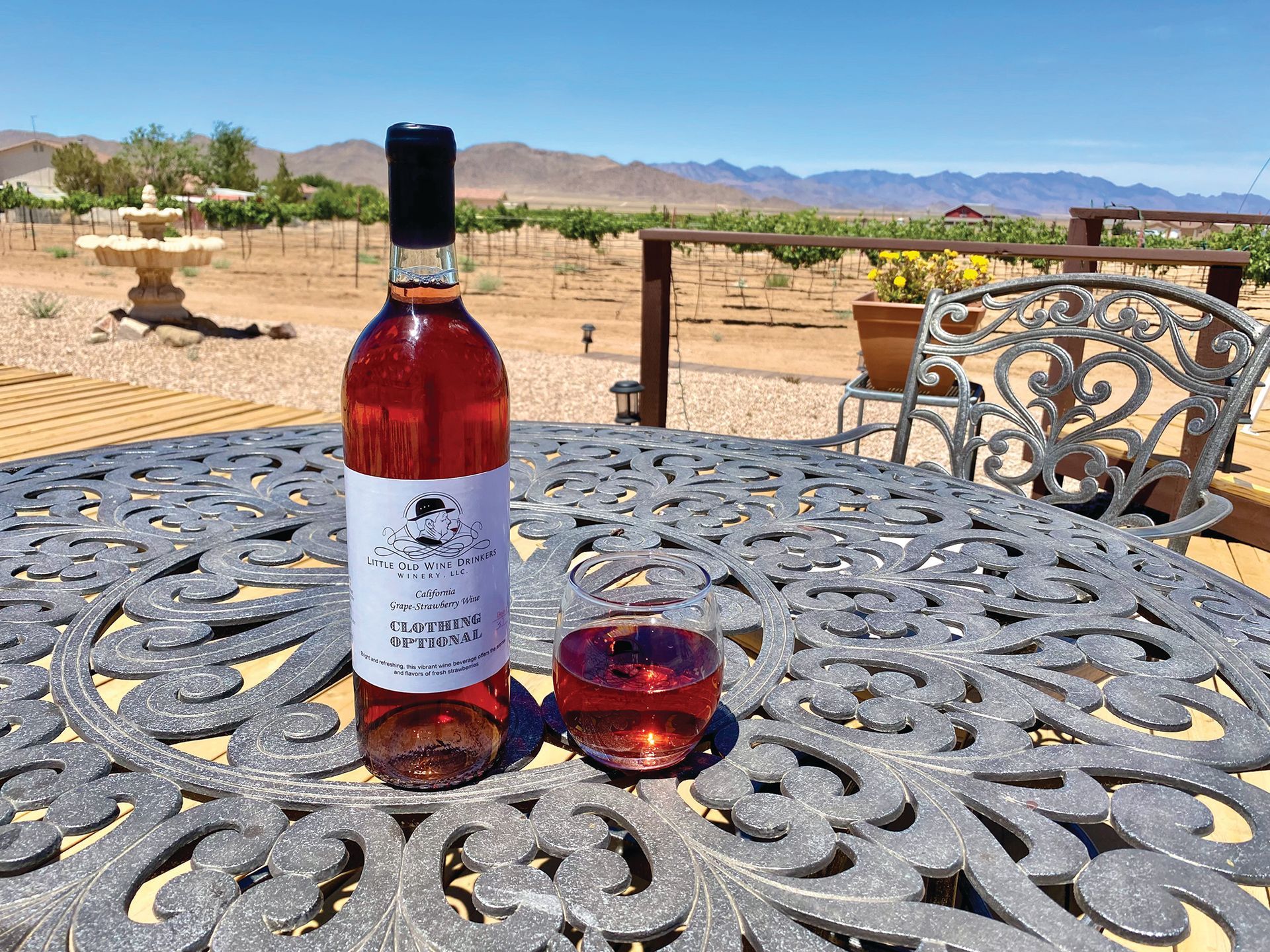 wine tasting, desert scenery, cooler temperatures, mountains, vineyard, tour from Laughlin 