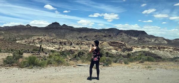 Black mountain scenic views on route 66.