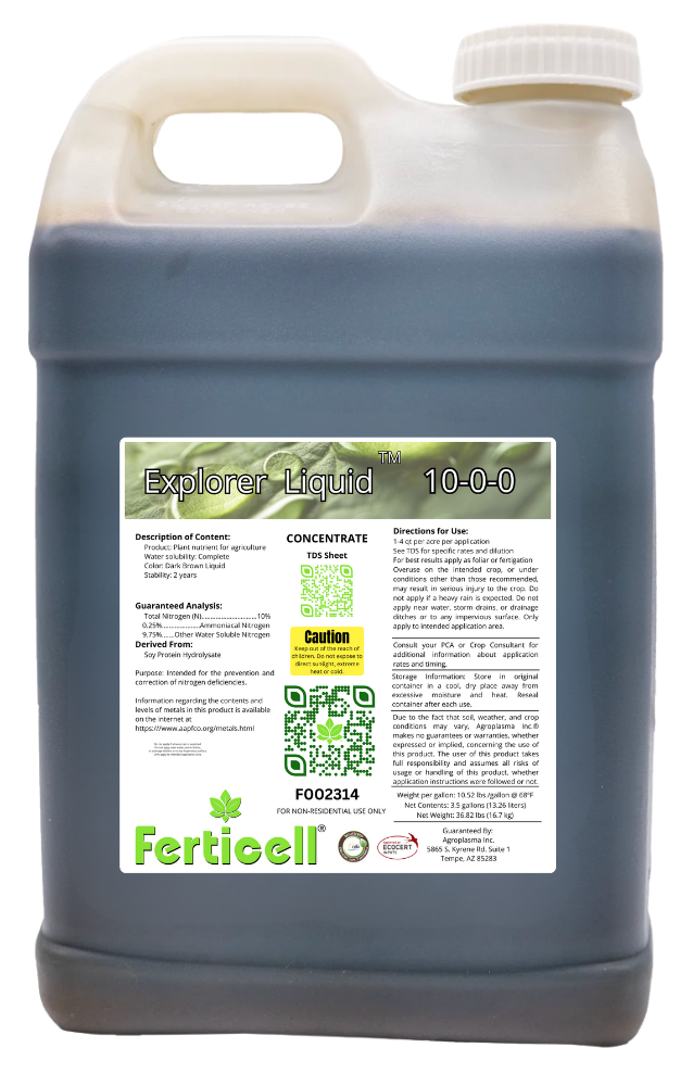 Ferticell™ Explorer™ Liquid 10-0-0 Jug