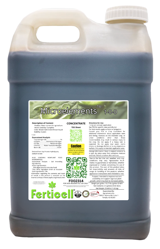 Ferticell™ Microelements™ 1-0-0 Jug