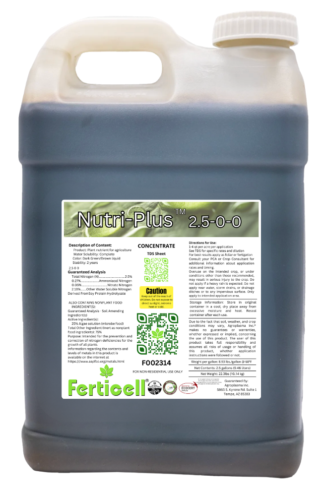 Ferticell® Nutri-Plus™ 2.5-0-0 Jug