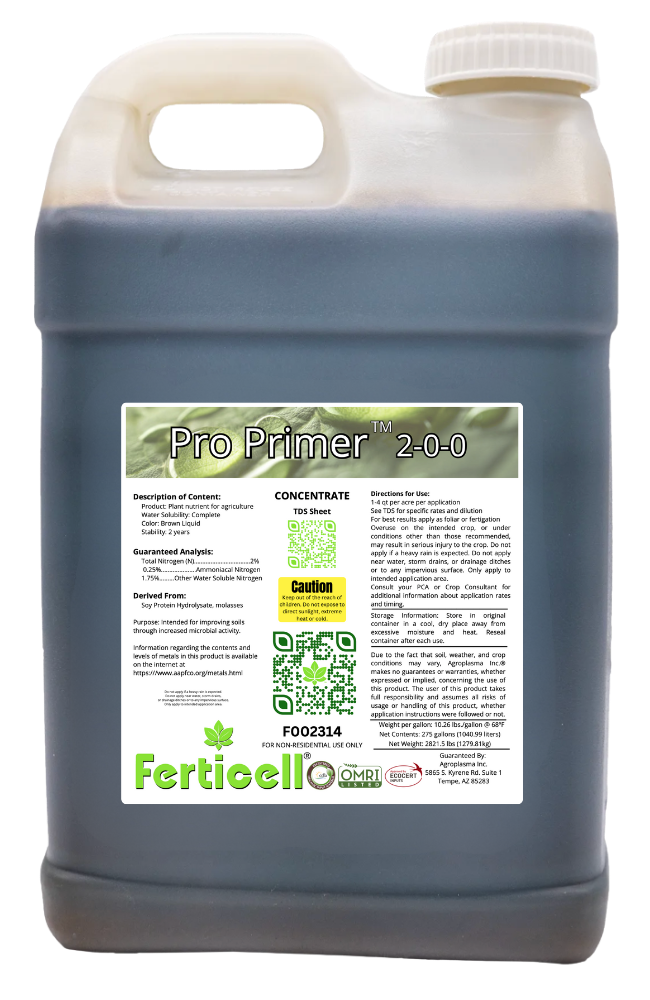 Ferticell® Pro Primer™ 2-0-0 Jug