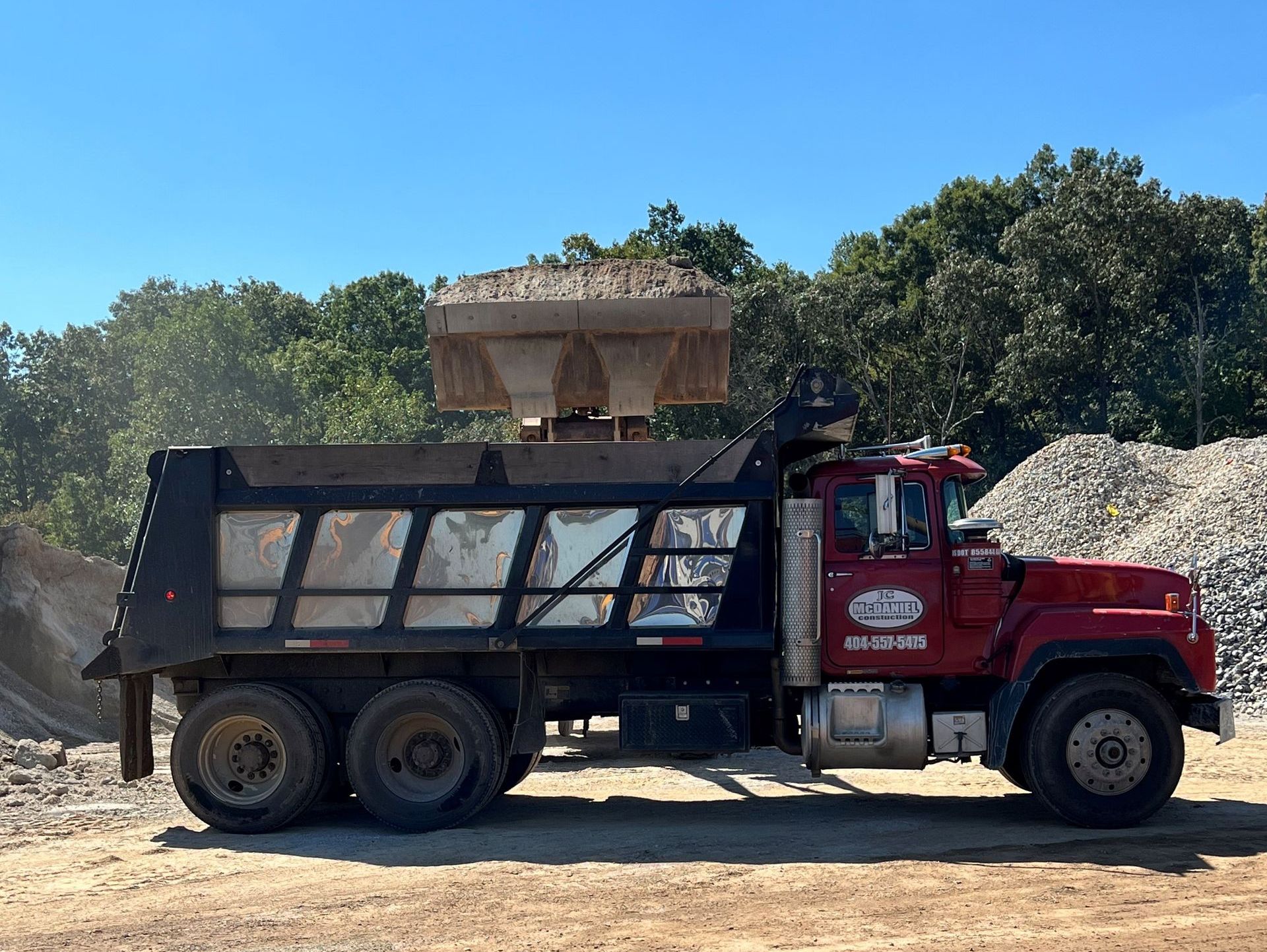 Ore Extraction — Gainesville, GA — Crystal Creek Inert Landfill LLC