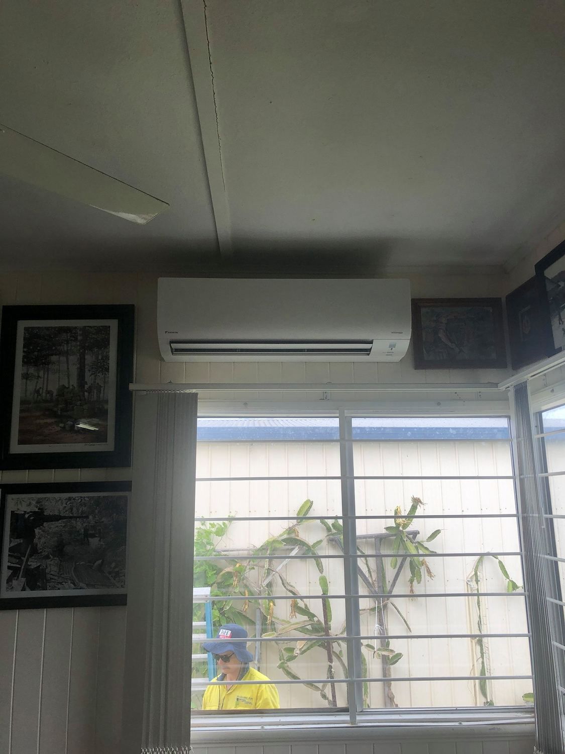 A Room with A Window and A Ceiling Fan — McGuire Air & Refrigeration In Walkerston, QLD