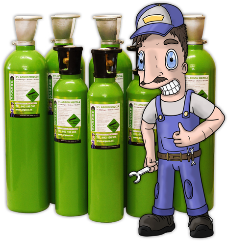 Gas cylinders for rent