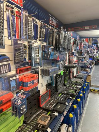 Auto supplies store