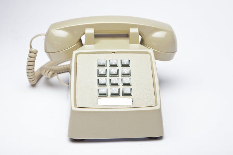 vecchio telefono fisso