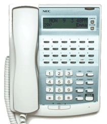 telefono NEC bianco