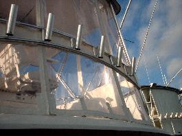 Winter Covers — Flybridge Enclosure in Ocean View, NJ