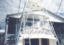 Frame Bending Service — Typical Flybridge Enclosure in Ocean View, NJ