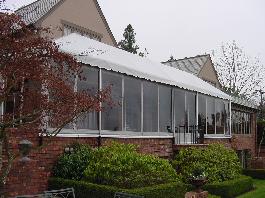 Bonded Windows Service — Barrett Bonded Windows In A Pation Enclosure in Ocean View, NJ
