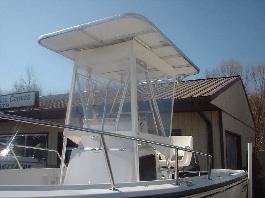 Canvas Repairs Expert — Mini Enclosure On Whaler in Ocean View, NJ