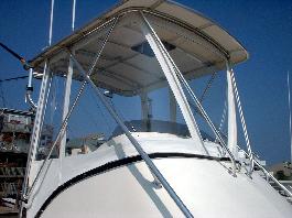 Barrett Bonded — 31' Bertram Barrett Bonded Windows in Ocean View, NJ