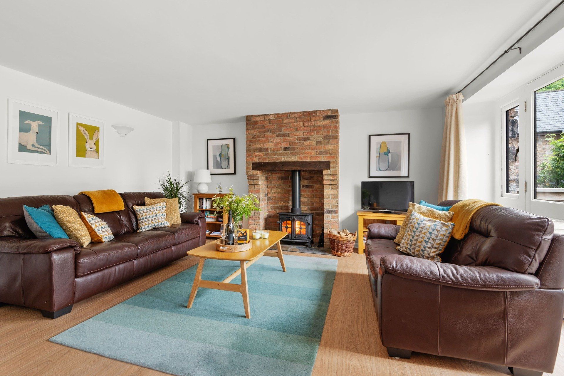 Living Area - House Martin Cottage