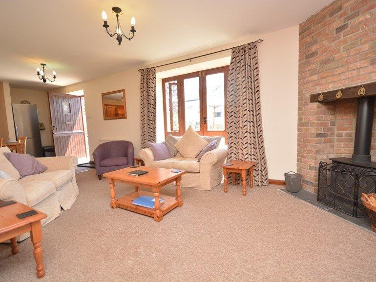 Living Area - Chaffinch Cottage