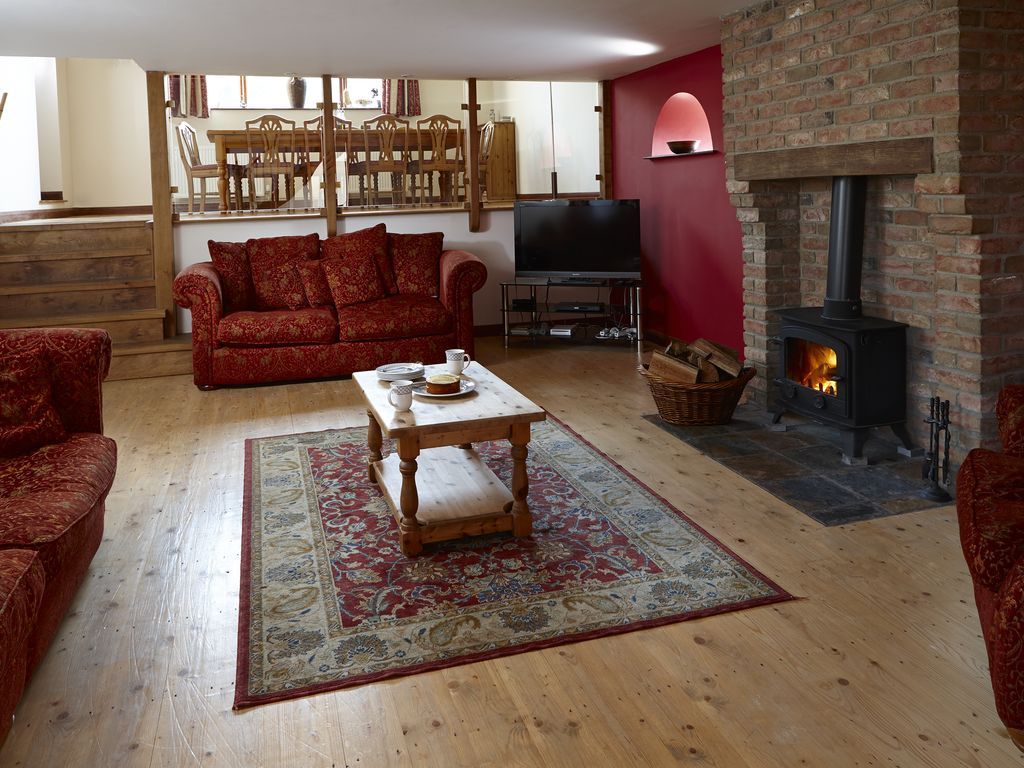 Living Area - Wagtail Cottage