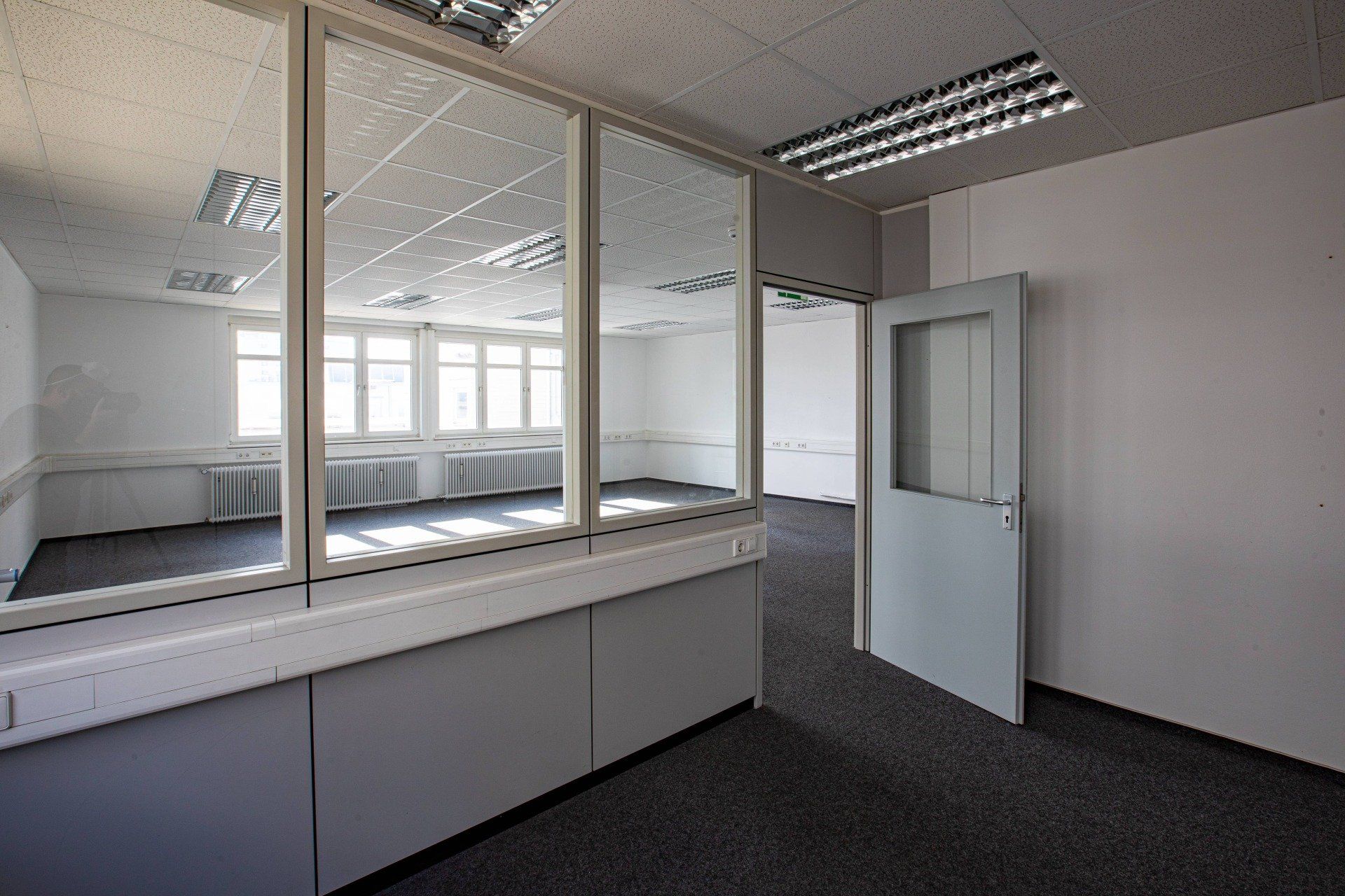 Bild zeigt Büroflächen am Standort in Stuttgart.