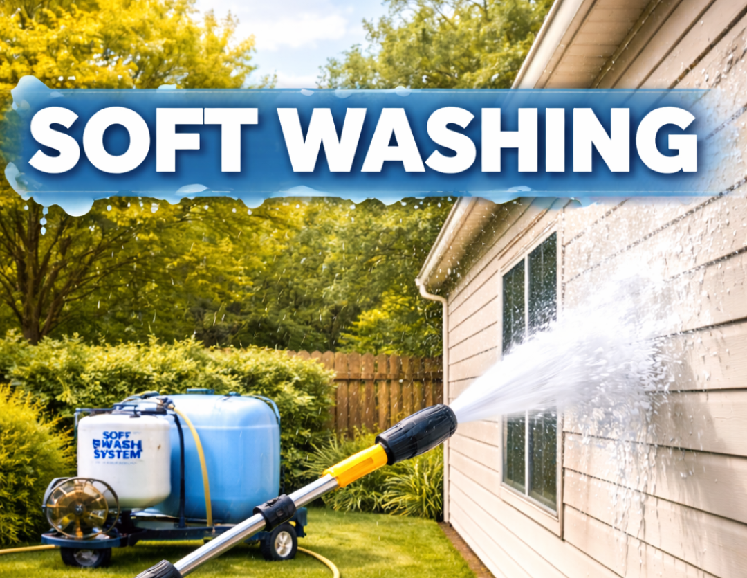 Exterior soft cleaning