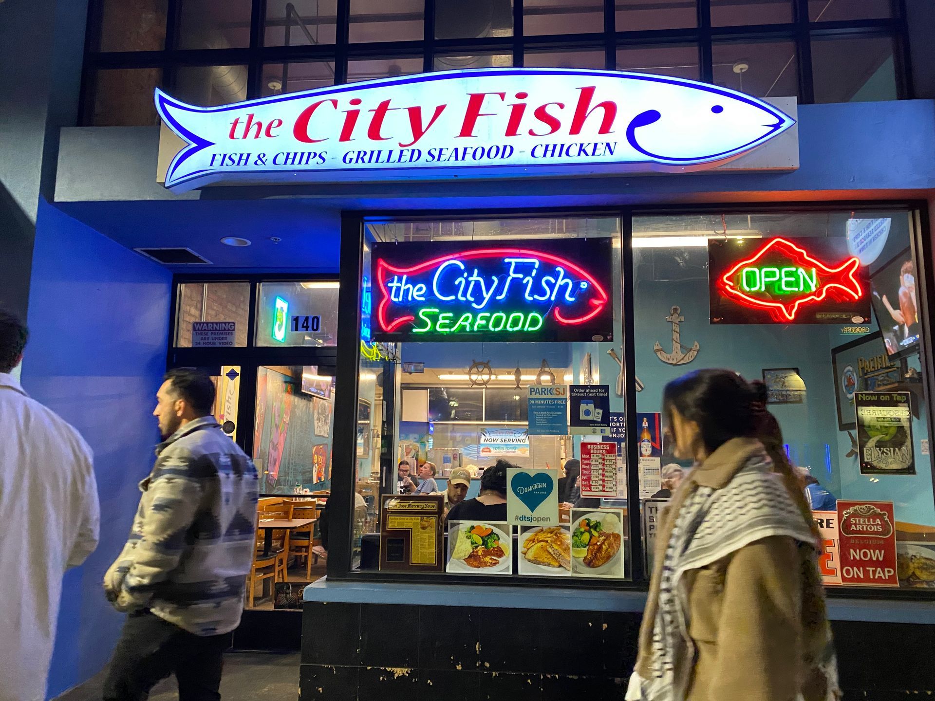 City Fish downtown SJ